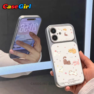 [✅คุ้มค่าที่สุด] สำหรับ iPhone 16 13 17 15 11 14 12 Pro Max 16 15 14Plus ลายแมวน่ารักพิมพ์เต็มน่ารักมากกันกระแทก