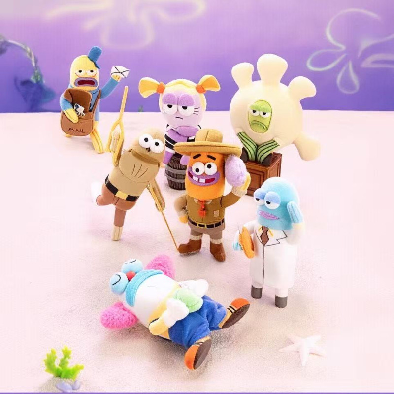 [สต๊อกพร้อม] Residents of Bicburgh Passerby Mermaid Second Generation Plush จี้น่าเกลียดน่ารัก Bully ปลาตุ๊กตาพวงกุญแจสนุกน่ารักวิทยาศาสตร์วิจัยตุ๊กตากระเป๋าเป้สะพายหลังเครื่องประดับของขวัญสําหรับ