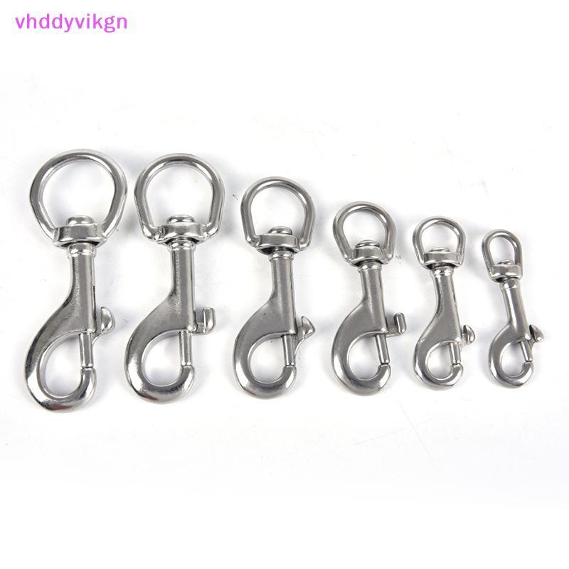 VHDD สแตนเลส Bolt Snap Hook คลิปดําน้ํา Singel Hook BCD อุปกรณ์เสริมเครื่องมือ TH