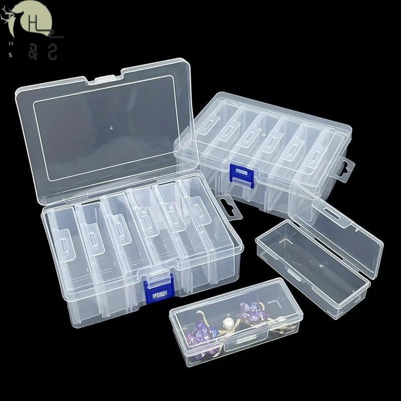 [H&S] จัดระเบียบกล่องเก็บของสี่เหลี่ยม Ease 4/6/8/12 กริดปรับได้พร้อม Dividers {th}