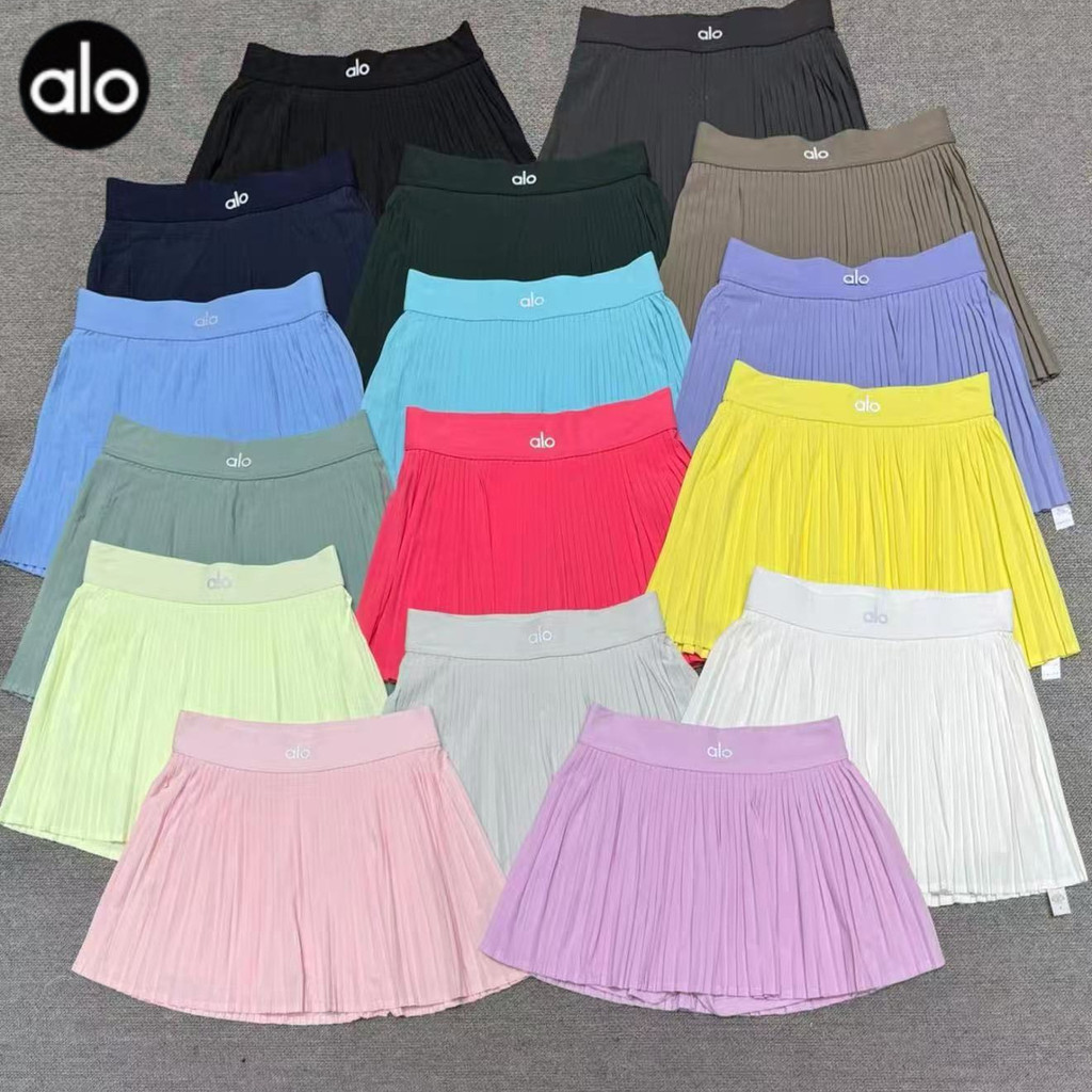 Tennis Skirt, Sports Pleated Skirt, Fitness Outdoor Anti-Exposure Running Short Skirt, Yoga Pants Sk