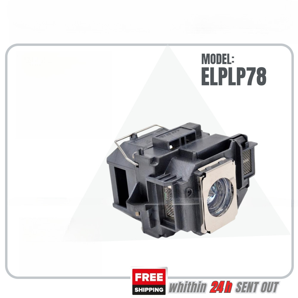 ELPLP78 โคมไฟโปรเจคเตอร์สําหรับ EPSON EB-X03 EB-X18 EB-X20 EB-X24 EB-X25 EH-TW5200 EH-TW490 EX5220 ช