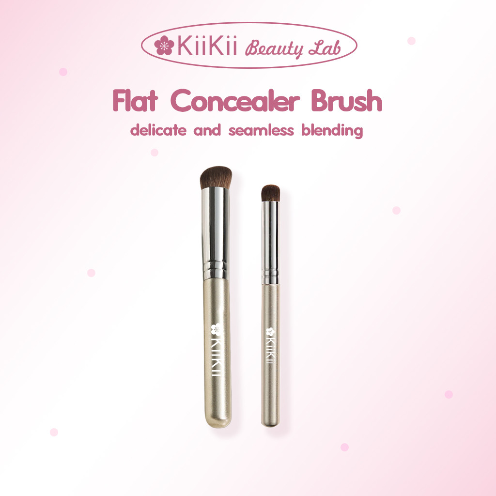 KiiKii Beauty Lab แปรงแต่งหน้า แปรงปัดแก้ม แปรงคอนซีลเลอร์ ใช้งานง่ายเหมาะมือ จิกสีสม่ำเสมอ ปกปิดดี