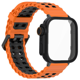 PC เคส + สายรัดสําหรับ Huawei Watch Fit 5 Pro/Fit 5/ Fit 4 Pro /Fit 4 ฝาครอบวงกีฬาระบายอากาศปกป้องหน้าจอ