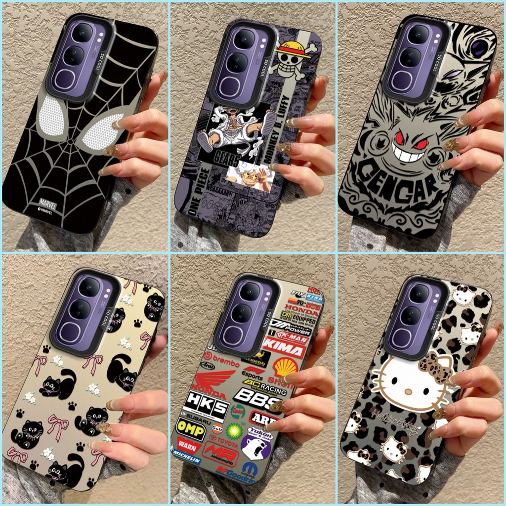 เคสสําหรับ VIVO Y21d เคสซิลิโคนอ่อนนุ่มรูขนาดใหญ่แฟชั่น TY3
