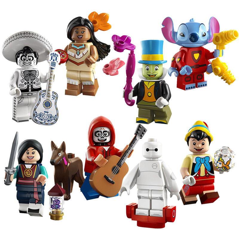 ภาพยนตร์การ์ตูน Big Hero Series Building Block รูปของเล่นเด็กของขวัญ
