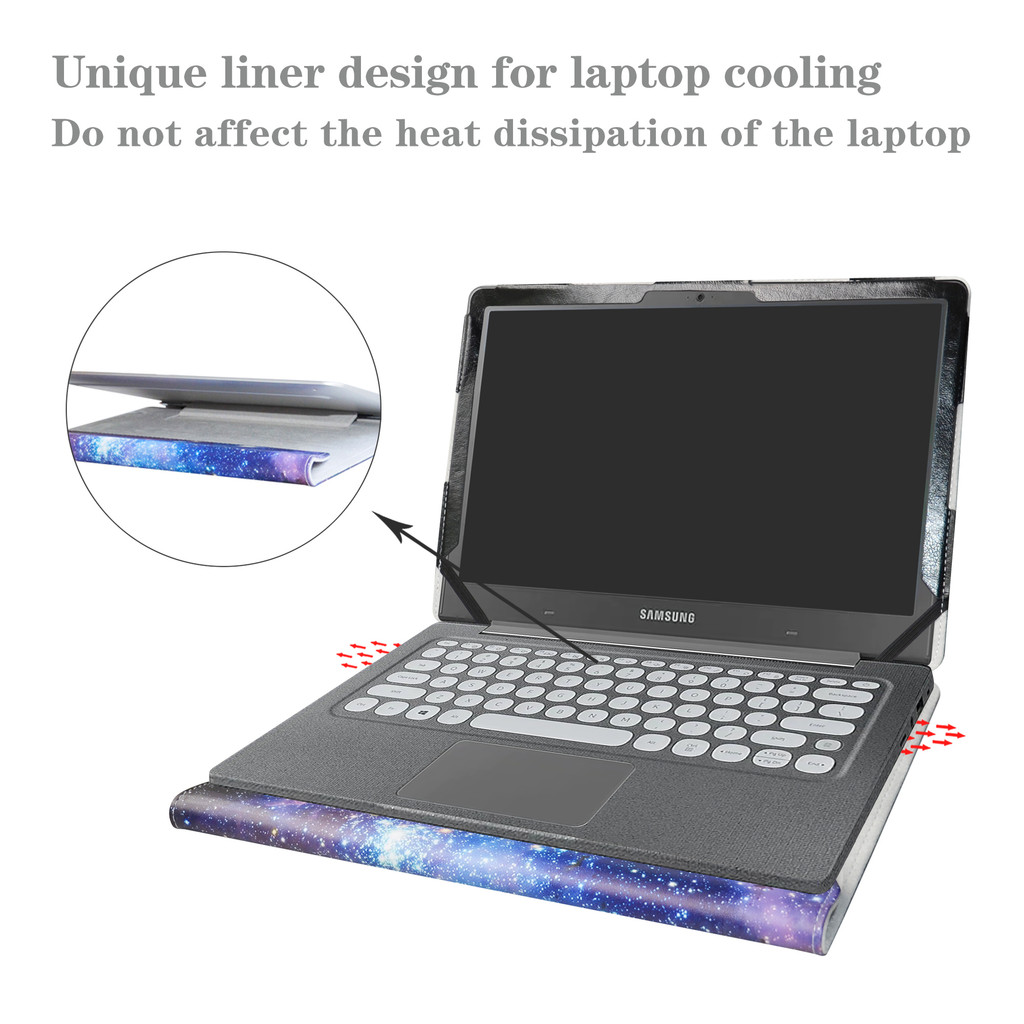 เคสสําหรับ ASUS TP470EA/UX482/GA401,Dell 5400/5406 2-in-1,หนัง PU