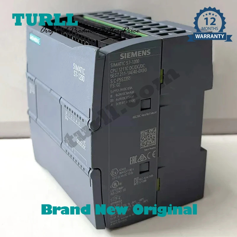 คลาสสิก Original SIEMENS 6ES7211-1AE40-0XB0 6ES7211-1BE40-0XB0 6ES7211-1HE40-0XB0 ใหม่ PLC SIMATIC S