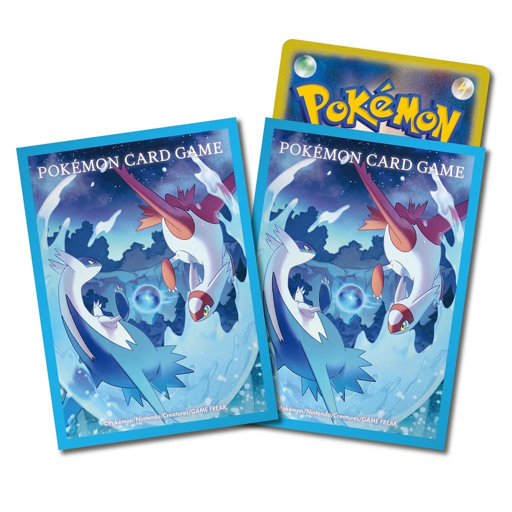 Pokemon Center Original Pokemon TCG Accessories – Deck Sleeves, Deck Case, Playmat & Playmat Case – 