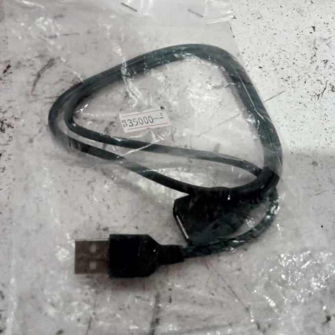 Cable USB Extension 0.5M สีดําชายกับหญิง 0.5M Cable Connector - ercomp1