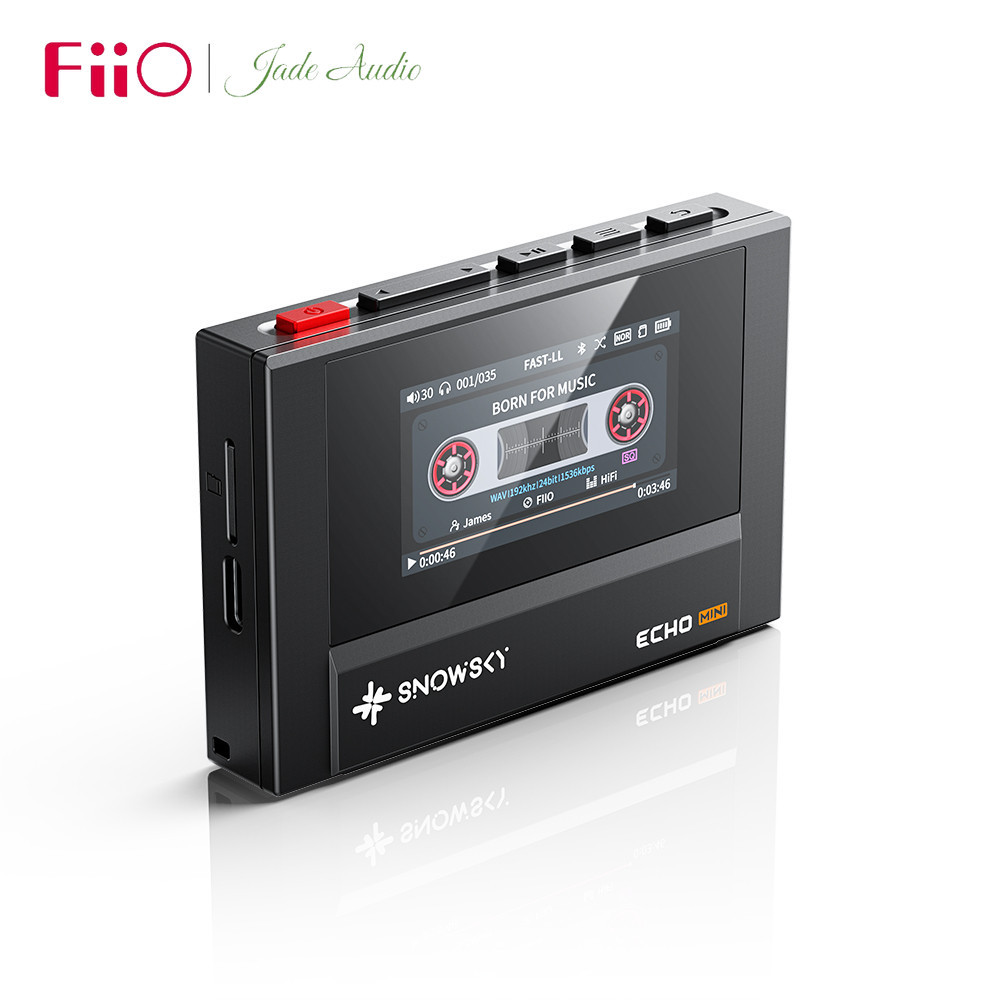 FiiO SnowSky ECHO MINI ดิสเตอร์ MP3 Walkman 8GB ปรับแต่งรองรับเครื่องเล่นพกพาย้อนยุค Dsd