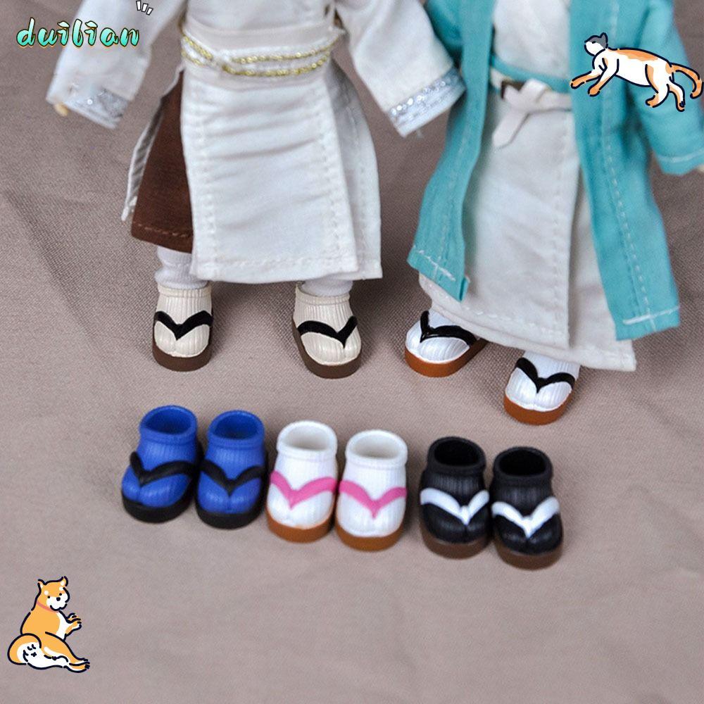 DUILIAN Flip Flops รองเท้าน่ารักสําหรับ obitsu11GSCbody9OB11 5 สีตุ๊กตารองเท้า