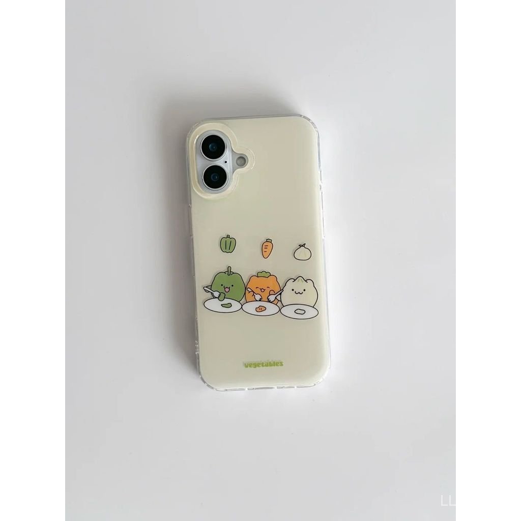 เคสโทรศัพท์เหมาะสําหรับiPhone 7 8 X XS XR XSMAX 11 12 13 14 15 16 17 Pro max Plus AirกินผักShock-pro