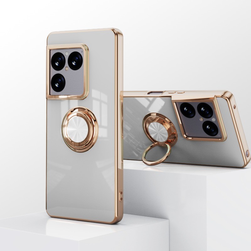 แหวนที่วางเคสโทรศัพท์สําหรับ Sony Xperia 1 VIIi Magnetic Electroplating กันกระแทกสําหรับ Sony Xperia