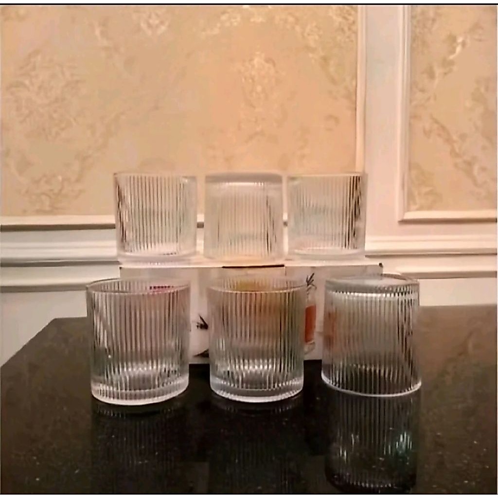 1 ชุดสแตนเลส 6 ชิ้น MAXIM CROWN 345mL ถ้วย/ถ้วยแก้ว/MERRY LATTE CUPS/COFFEE CUPS (KSMJ-MT-401)
