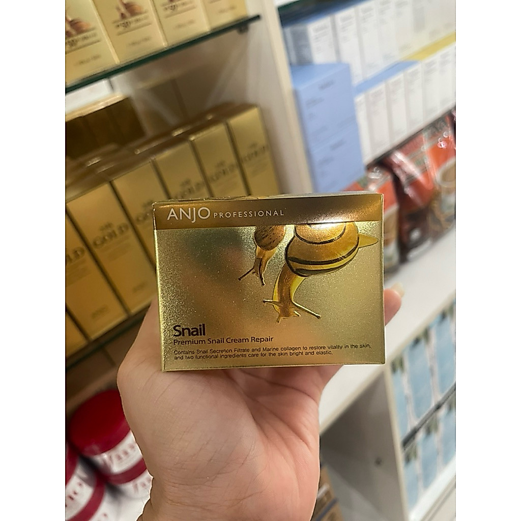 Anjo Professional Skin Premium Snail Cream Repair 50 ml. ครีมหอยทาก