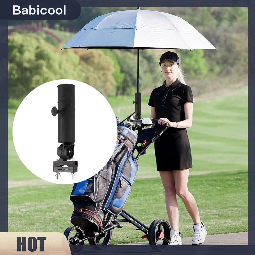 [Babicool.th] Golf Trolley Umbrella Stand Adjustable Golf Umbrella Cart Cart Umbrella for Golf Cart 