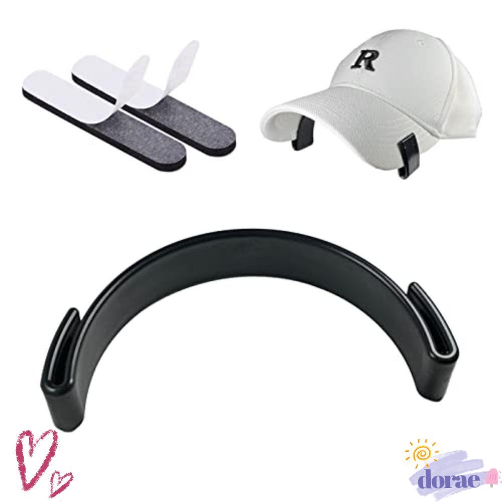 DORAE Brim Bender, หมวกสีดําสีขาว Bill Bender, หมวกพลาสติก Curving Band Brim Shaper