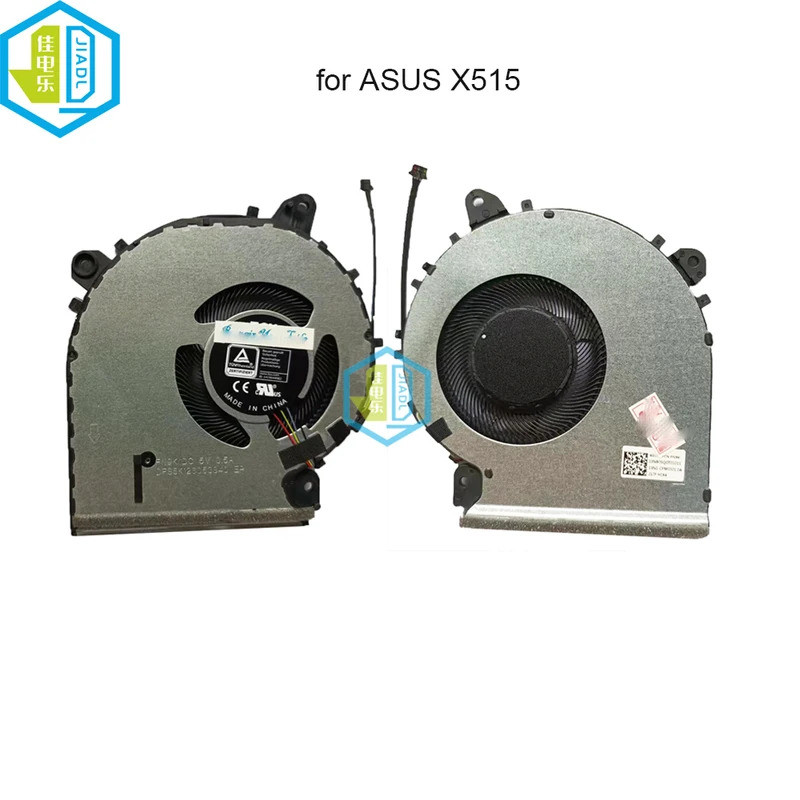 5V แล็ปท็อป CPU Cooling พัดลมโน้ตบุ๊คสําหรับ ASUS VivoBook X515 X515DA X515EA X515JA X515UA FN9K 13N