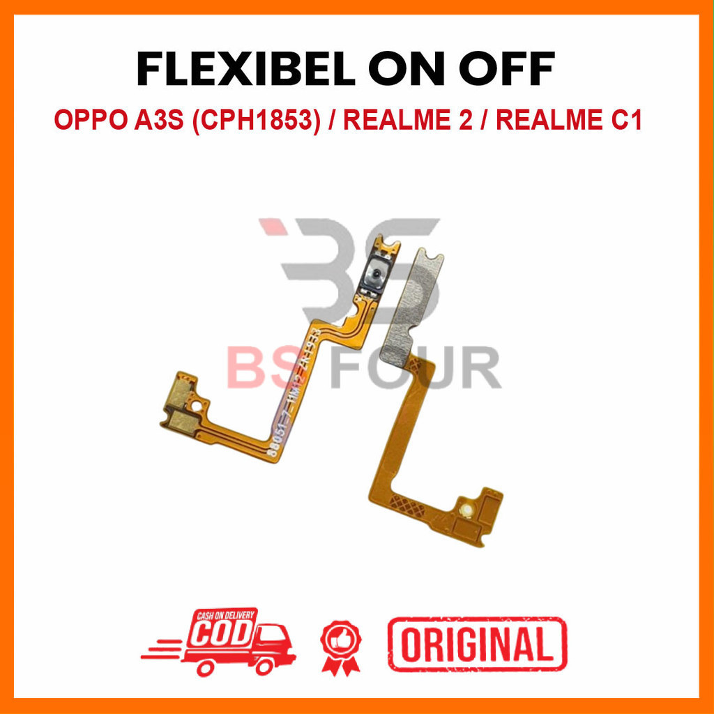 FLEXIBLE ON OFF A3S (CPH1853) / RELME 2 / RELME C1 ORIGINAL