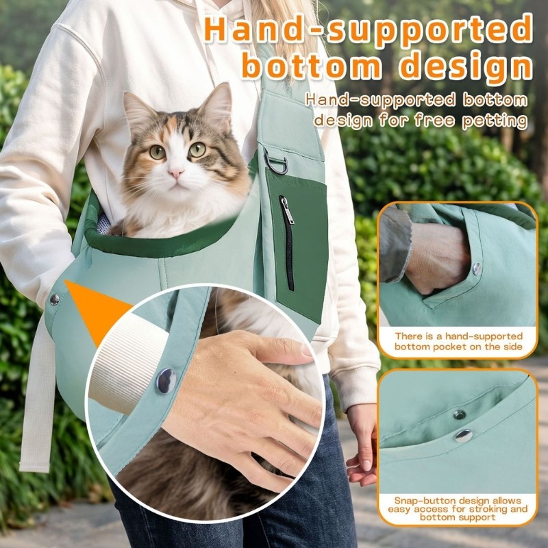 Kiss Pet Grooming Bag Portable Pet Go-out Handheld Handbag for Puppies Outdoor