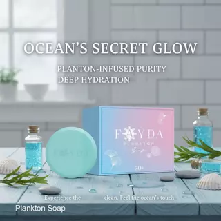 สบู่ Fayda Plankton Hydrate Nourish And Visibly ปรับปรุงผิว Texture ทําความสะอาดที่มีประสิทธิภาพอย่างอ่อนโยนสําหรับทุกสภาพผิว