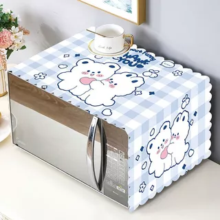 ผ้าคลุมไมโครเวฟ กันน้ำและกันฝุ่น ป้องกันน้ำมัน สไตล์การ์ตูนน่ารัก 35*100CM