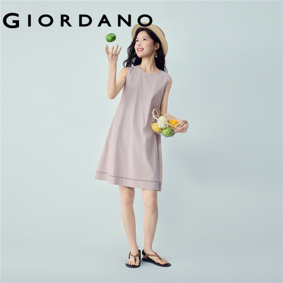 GIORDANO WOMEN Women Dress - Non-Elastic 13466251