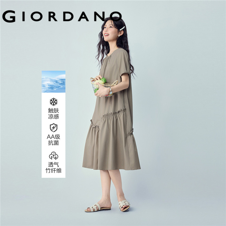 GIORDANO WOMEN GIORDANO Women Dress High Tech 05466334