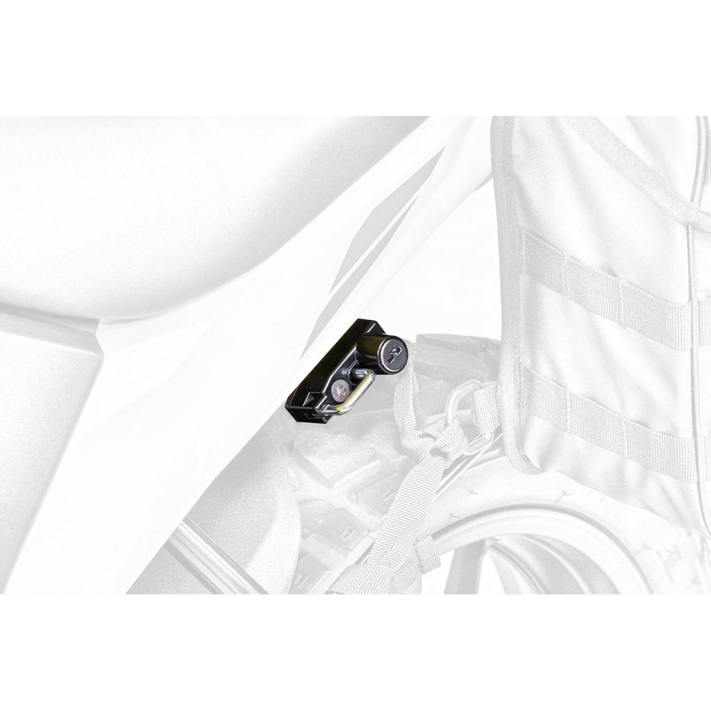 ตัวล็อกหมวกกันน็อก Kijima สีดำ (303-1619) มอเตอร์ไซค์ | Kijima Helmet Lock, Black, 303-1619