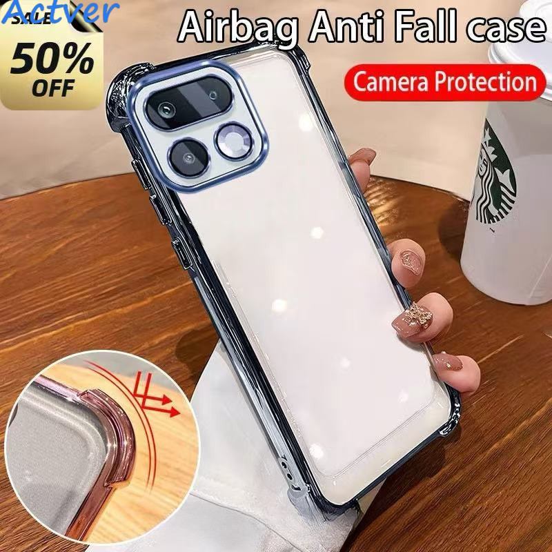 ⚡️ส่งจากไทย⚡️01เคสใส กันกระแทก สำหรับ สำหรับOppo Find X9Ultra ขอบสี Case TPU กันเลนส์กล้อง