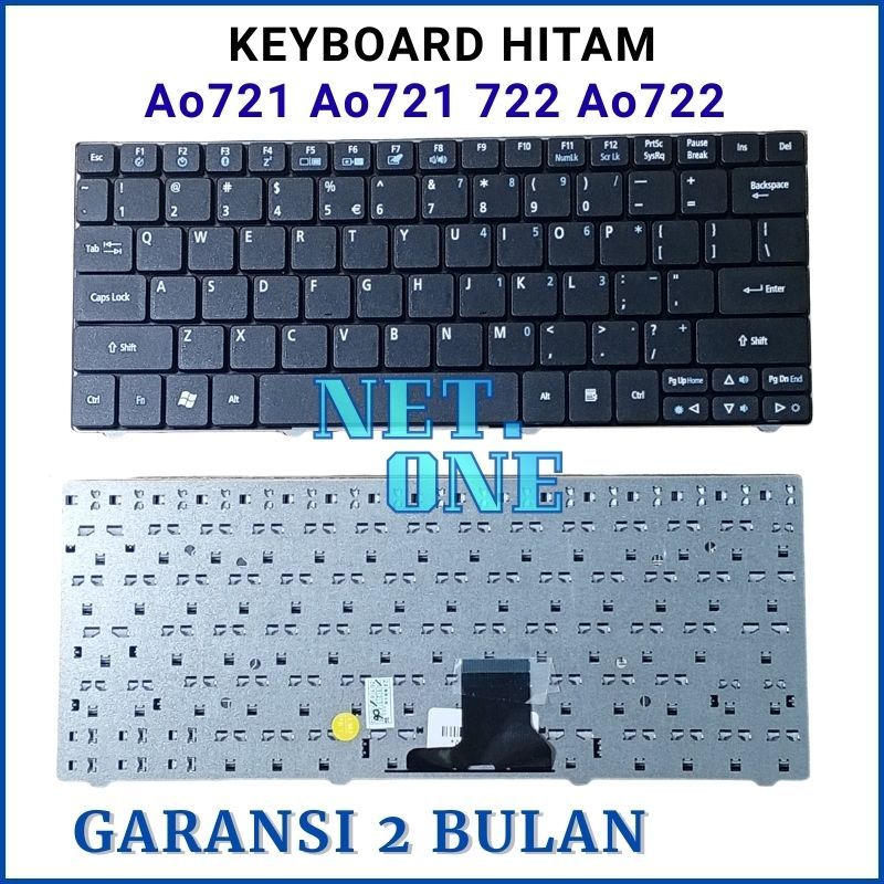 คีย์บอร์ดสําหรับ Acer Aspire One 722 721 AO721 AO722 D722 D722 D721 Series -NETONE
