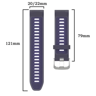 สําหรับผู้เบิกทาง Garmin 965 955 970 255 265 745 สายซิลิโคนโปร่งแสงสําหรับ Garmin Venu 3/2 vivoactive 4