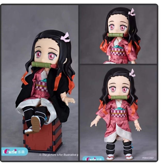 [สินค้าใหม่ข้อเสนอพิเศษขายร้อน] พร้อมสต็อก iCutie ob11 gscdoll ICU007 ชุดคอสตูม Demon Slayer Nezuko