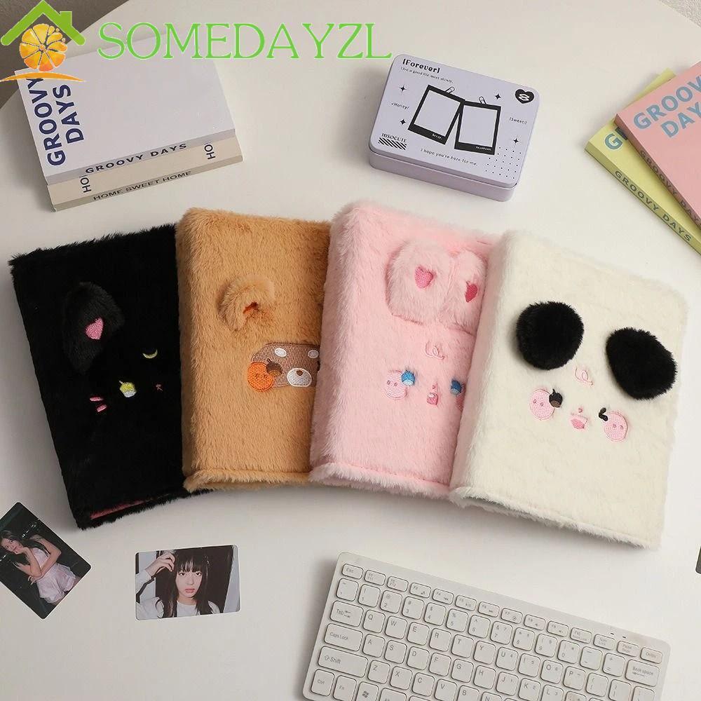 SOMEDAYZL Collection Book Cover, Card Albums Photocard Holder Cat Bear Cards Album Cover, Korean Inn