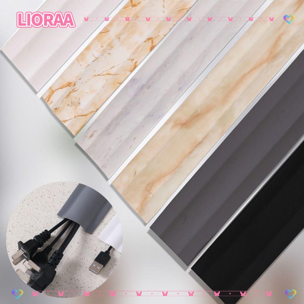 ลิโอร่า‌A TV Cord Hider, DIY ตกแต่งสาย PVC คอนซีลเลอร์, 2024 Self-Adhesive กันน้ํา Paintable ไฟฟ้าลว
