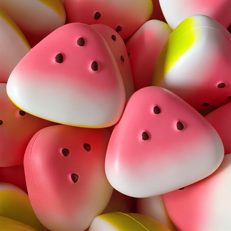 Anti-stress Squishy ของเล่นแตงโมช้า Rising Fidget