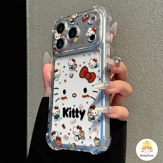 เอร์เคทีแคท เคสโทรศัพท์แบบหุ้มทั้งหมด เหมาะสำหรับ IPhone XR X XS Max 17AIR 13 15 12 14 8 16 11 17 Pro Max Plus