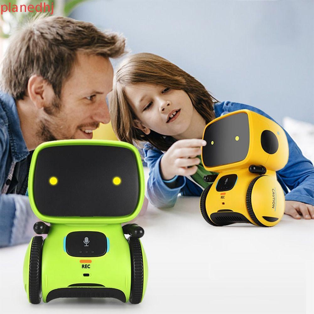 PLANED Emo Robot, Voice Command Touch Control หุ่นยนต์อัจฉริยะ, หุ่นยนต์ของเล่นฟังก์ชั่นเต้นรําฟังก์