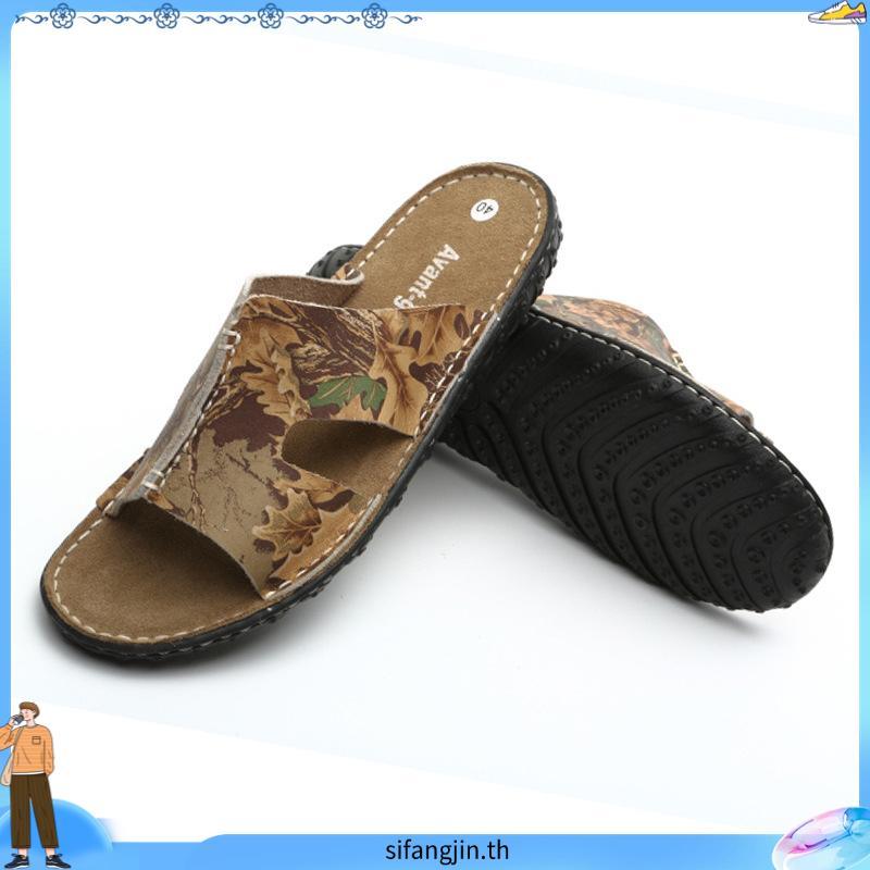 [NEW Design] POLO HILL รองเท้าแตะลําลองผู้ชาย PMS-0B-101