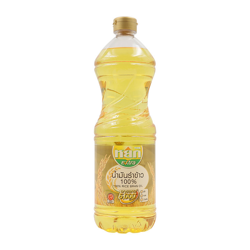 หยกเอ็กซ์ตร้าน้ำมันรำข้าว 1ลิตร Yok Extra Rice Bran Oil 1ltr. [หมายเลขบาร์โค้ด 8850581011306 ] ราคาถูก Shopee Lazada