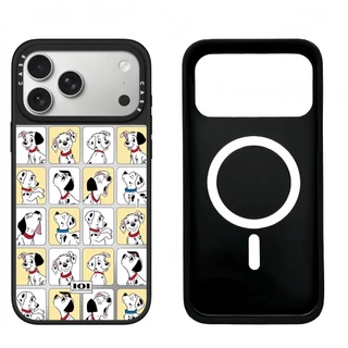 Magnetic Dalmatian สุนัขสําหรับแมวกระจกเคสโทรศัพท์สําหรับ iPhone 17 Pro Max 16 ProMax 15 14Plus 13 12 11 Anti-vibration เคสโทรศัพท์