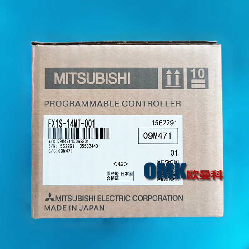 คอนโทรลเลอร์ Mitsubishi PLC คอนโทรลเลอร์ตั้งโปรแกรมได้ FX1S-14MR-001 FX1S-14MT