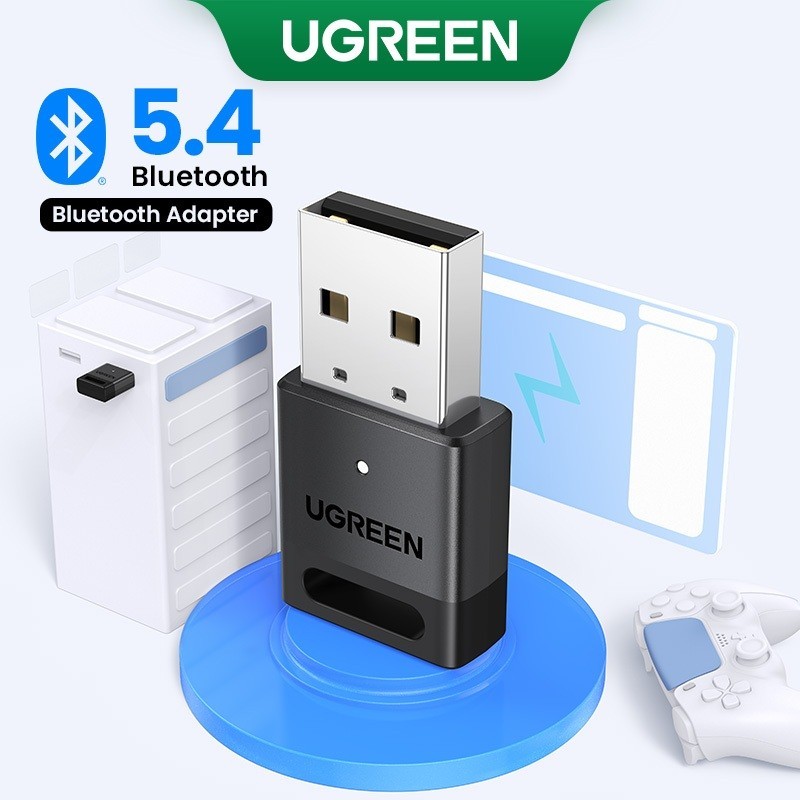 UGREEN CM748 อะแดปเตอร์บลูทูธ 5.4 USB 2.0 Dongle 20M ยาว 5 อุปกรณ์สําหรับแล็ปท็อปพีซีเดสก์ท็อป