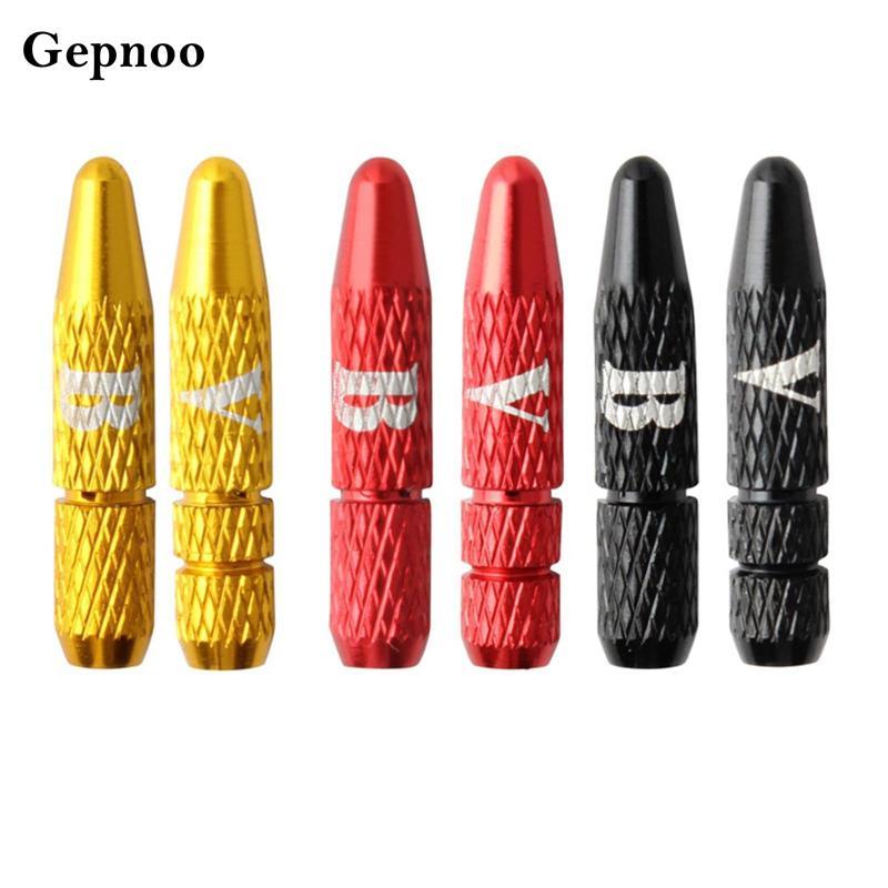 Gepnoo ปลายสายอลูมิเนียมเบรค Shifter Ferrules ฝาเกลียวสําหรับจักรยานป้องกันสายจักรยานเสือภูเขาขี่จักรยาน