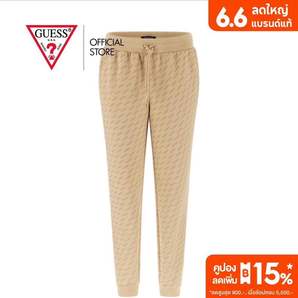 GUESS WOMEN กางเกง รุ่น Q5BB09K6C70  สีเบจ