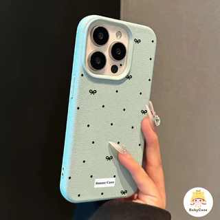 เปลือกโทรศัพท์ลายจุดแฟชั่นหรู น่ารัก เคสไอโฟน17 เหมาะสำหรับ IPhone 15 17 13 16 12 14 11 Pro Max XR X XS Max 7 8 16 Plus