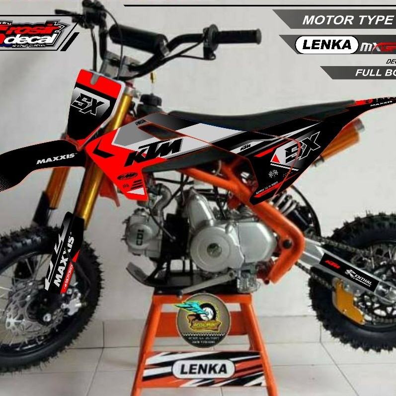 Mini Trail Sticker LNKA / HSX / ZUMMA / RFZ / CRZ 110cc Full Body Free Request