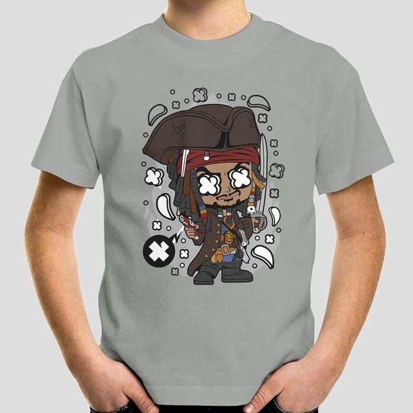 เสื้อยืด JACK SPARROW SUPERSOFT CHILDRENS DISTRO