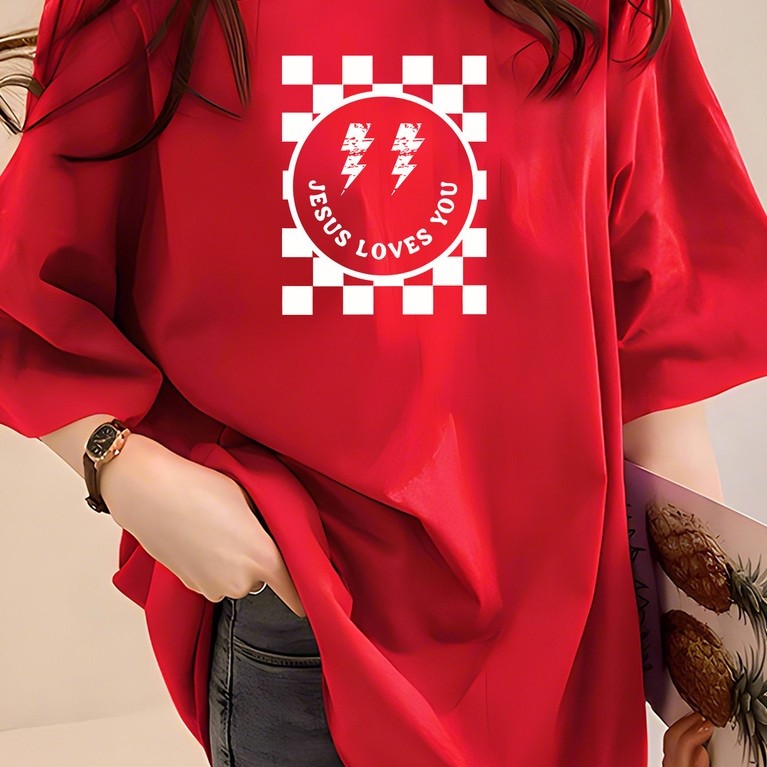 2G7129 T เสื้อผู้หญิงเสื้อผ้า TShirt เสื้อ T เสื้อ Plus ขนาด TShirt แฟชั่นผู้หญิง Tee Me